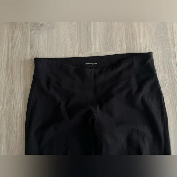 Eileen Fisher Women’s Black Cotton Lounge Pants - XS - Picture 3 of 7